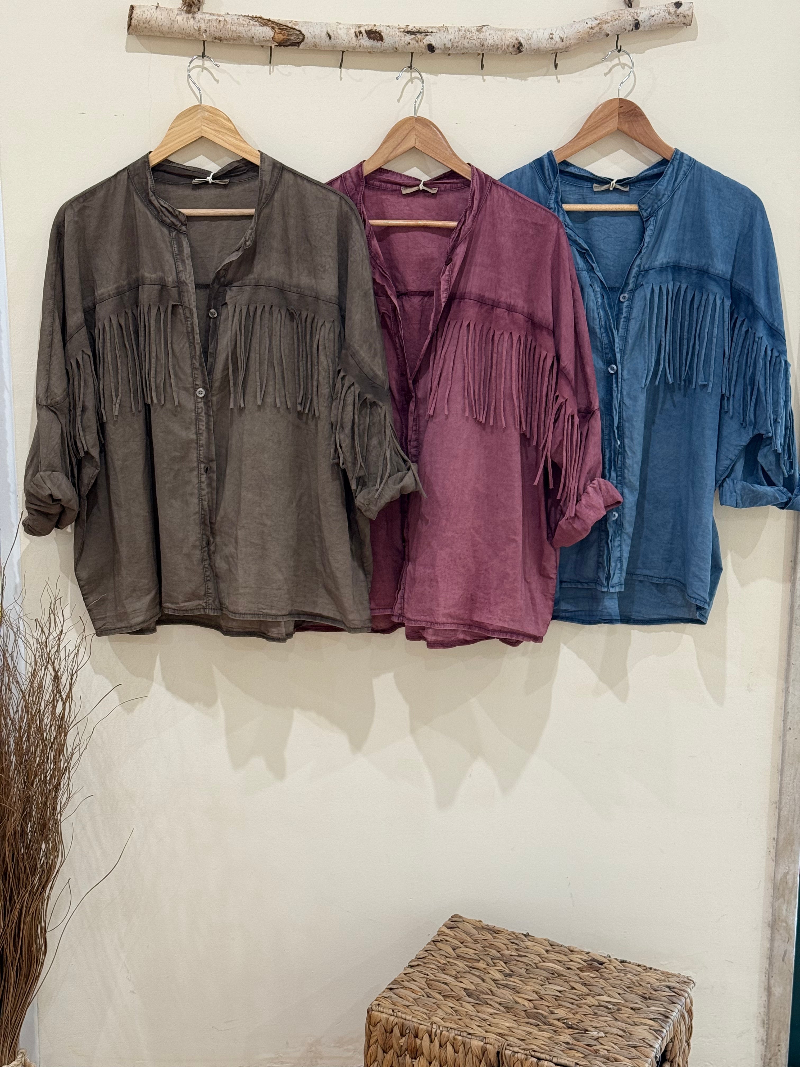 Camisa Franjas