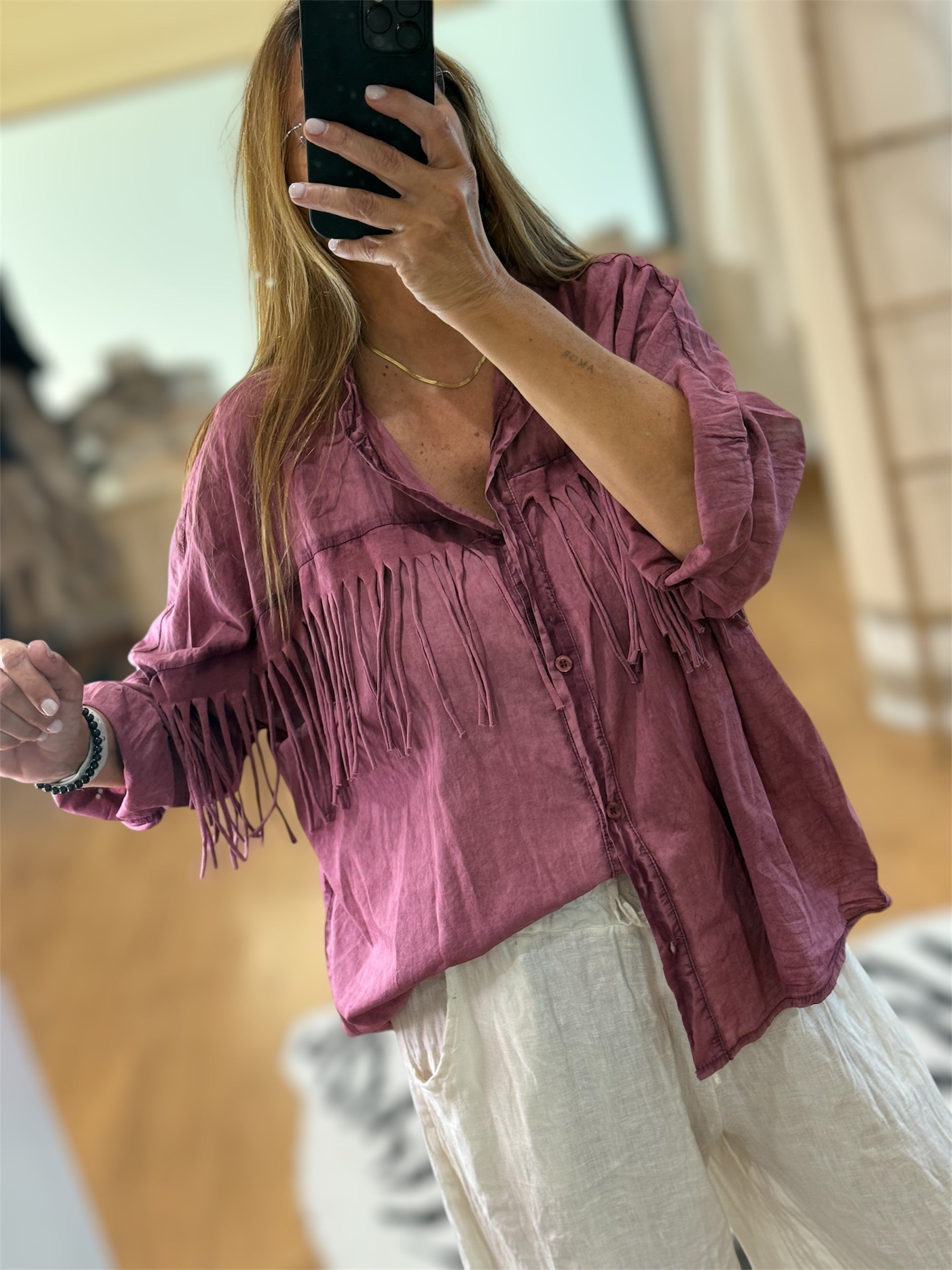 Camisa Franjas