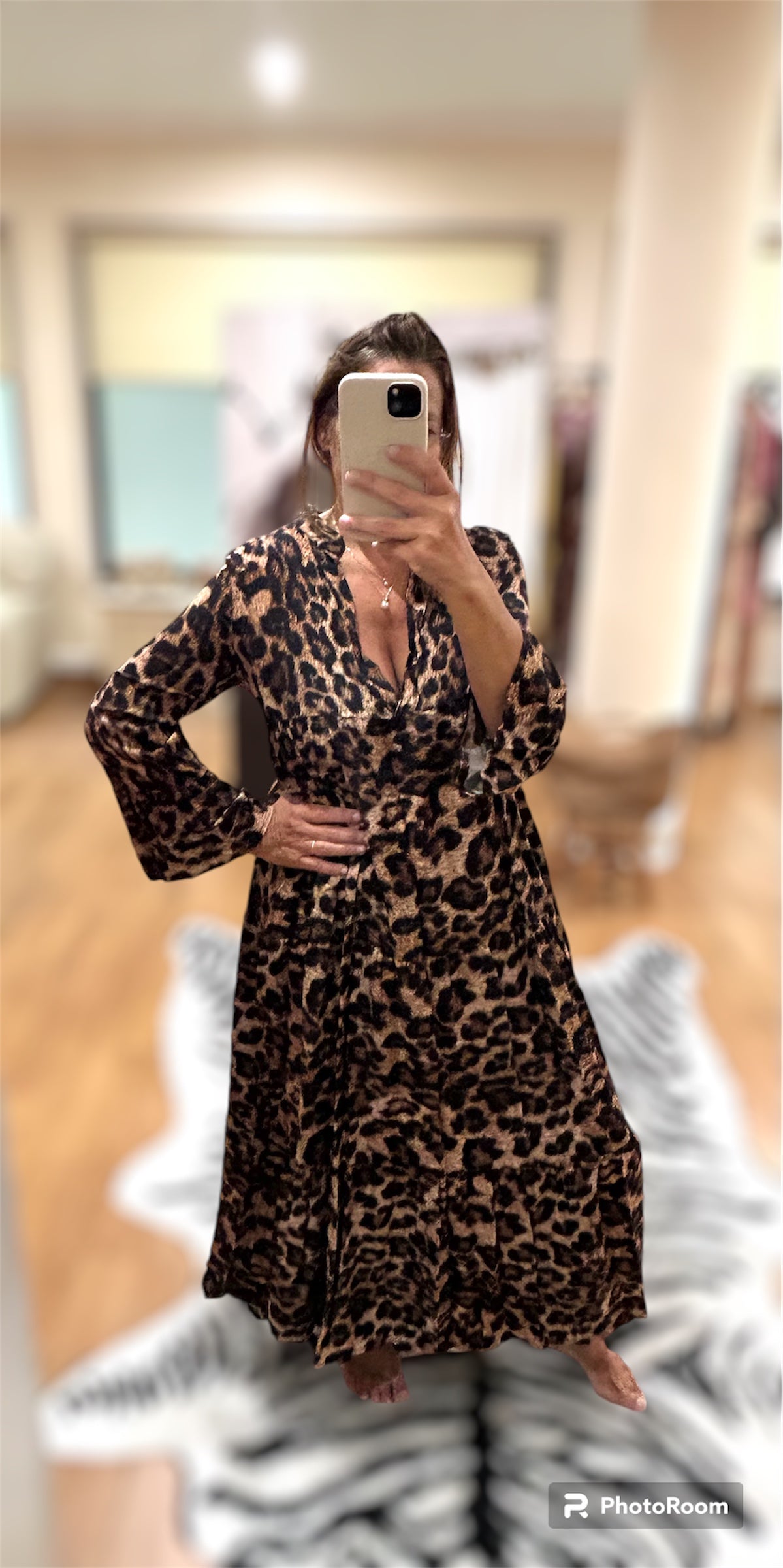 Vestido Leopard