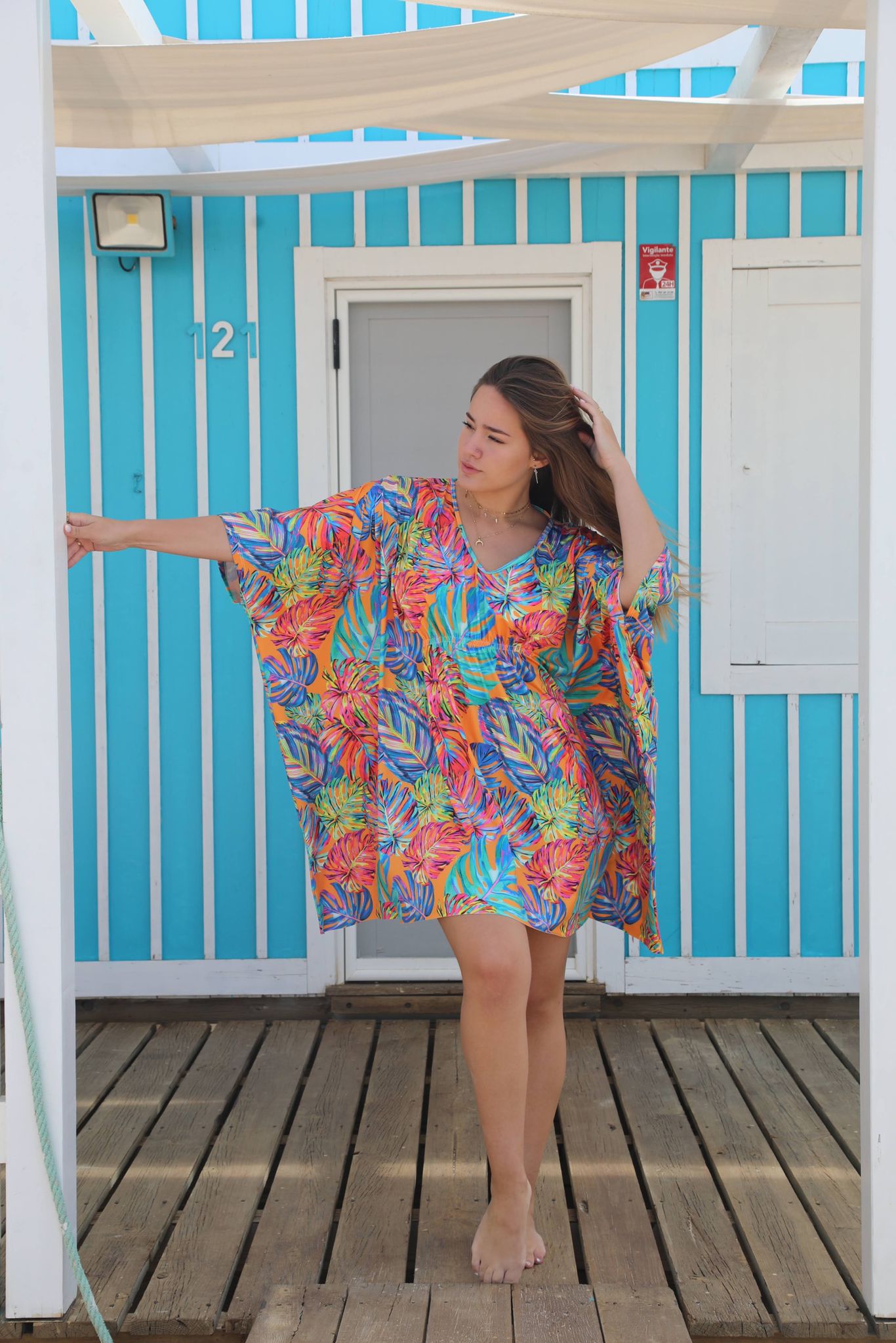 Kaftan Betty arcoiris